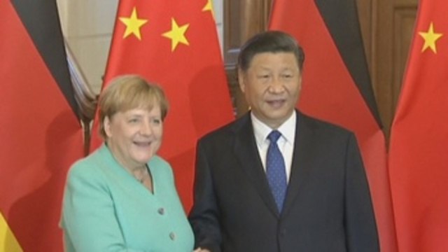 Xi destaca ante Merkel su postura común con Europa de apoyar libre comercio