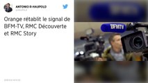 BFMTV de nouveau disponible sur la box Orange après un accord avec Altice