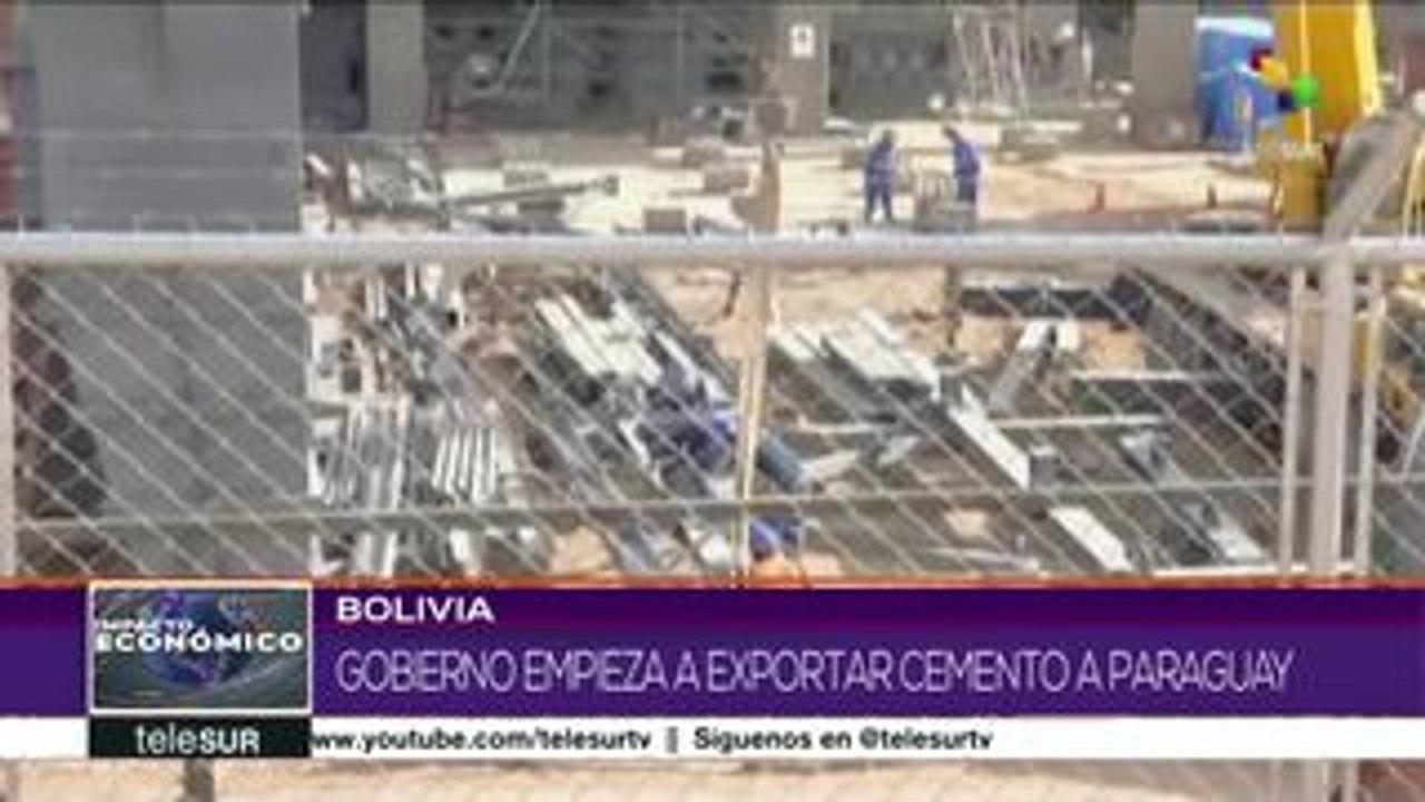 Bolivia empieza a exportar cemento a Paraguay