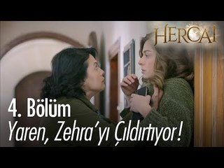 Yaren, Zehra'yı çıldırtıyor - Hercai 4. Bölüm
