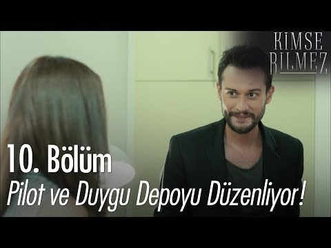 Pilot ve Duygu depoyu düzenliyor! - Kimse Bilmez 10. Bölüm
