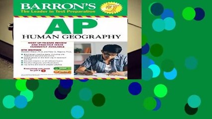 Full version  Barron s AP Human Geography, 6th Edition Complete