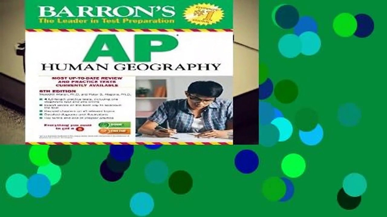 Full version  Barron s AP Human Geography, 6th Edition Complete
