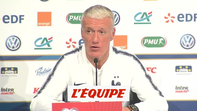 Deschamps «Je n'ai pas de craintes» - Foot - Qualif. Euro - Bleus