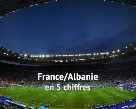 Bleus - France/Albanie en 5 chiffres