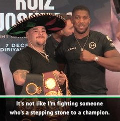Ruiz is the best heavyweight - Joshua