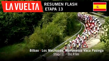 Resumen Flash - Etapa 13 | La Vuelta 19