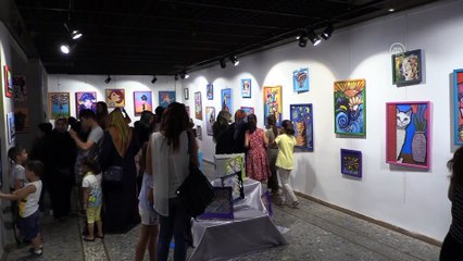 Çocuk Sanat Merkezi yaz kursları sergisi - GAZİANTEP