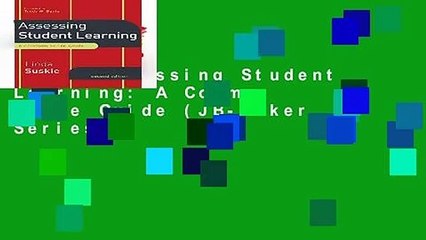 [Doc] Assessing Student Learning: A Common Sense Guide (JB-Anker Series)