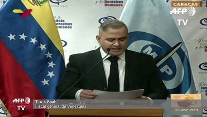 Fiscalía venezolana anuncia investigación contra Guaidó por "traición a la patria"