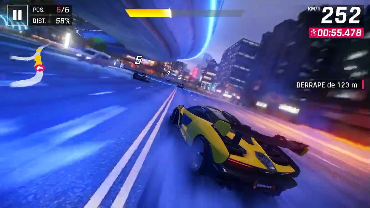 Asphalt 9 mclaren total
