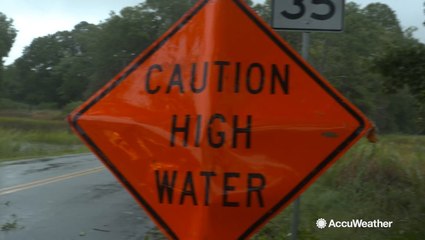 Dorian's rainfall drenches Virginia creating high waters