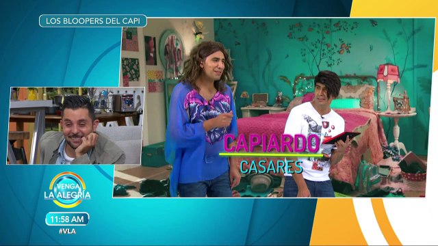 ¡Es viernes y El Capi lo sabes! ¡No te puedes perder Los Bloopers de la semana! | Venga La Alegría