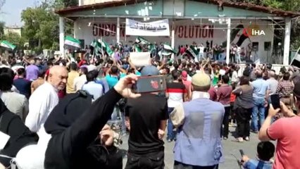 - İdlib'de Esad Rejimi Protesto Edildi