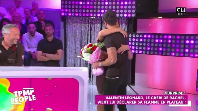 TPMP People : Valentin Leonard surprend Rachel Legrain-Trapani en plateau