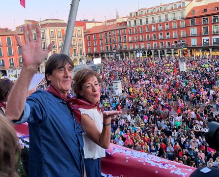 Teloncillo Teatro en el pregón de las Fiestas de Valladolid