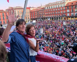 Teloncillo Teatro en el pregón de las Fiestas de Valladolid