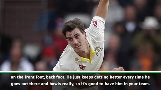 Hazlewood praises 'all round package' Cummins after superb spell