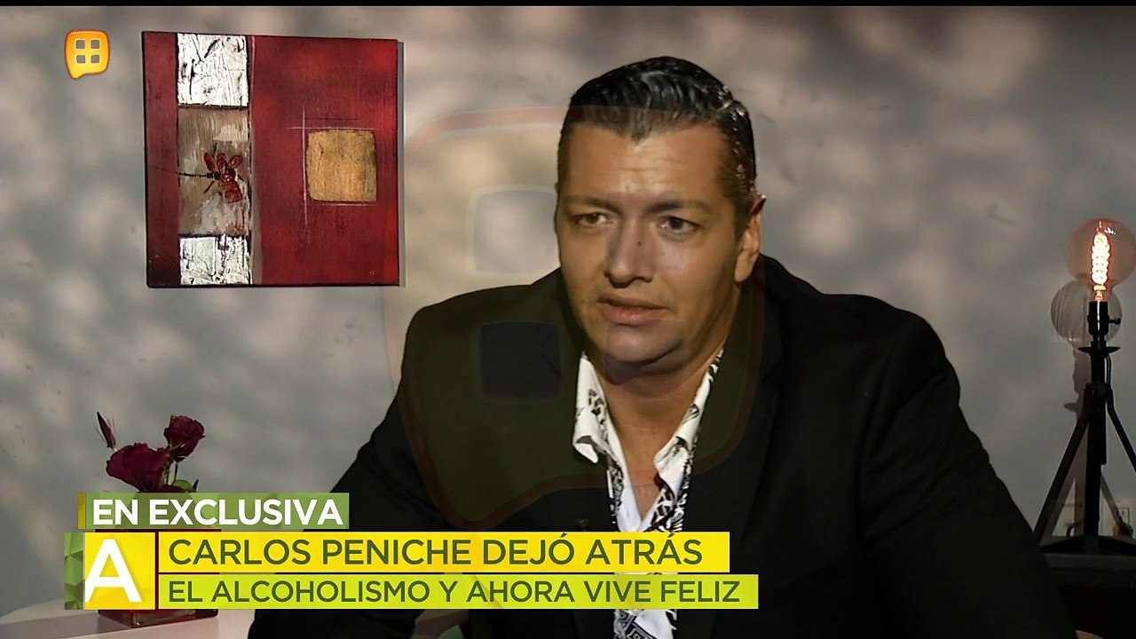 Carlos Peniche dejó atrás el alcoholismo y ahora vive feliz. | Ventaneando