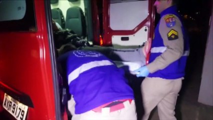 Idosa de 77 anos sofre queda após ter mal-súbito em residência