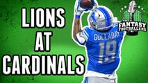 Week 1 Matchups: Lions at Cardinals