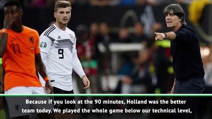 Defeat a fair result for Germany - Low