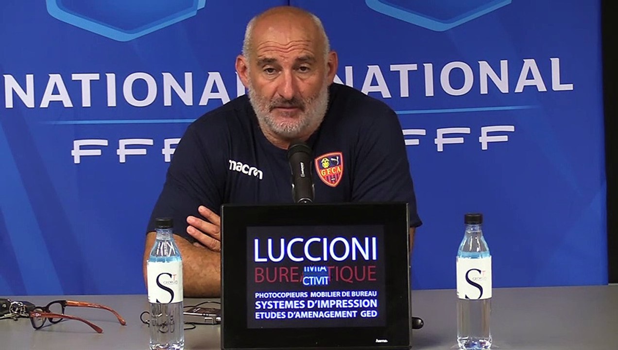 La réaction des entraineurs F. Ciccolini & R. Vieira après la victoire face au Puy (2-0)