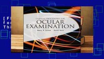 [FREE] Clinical Procedures for Ocular Examination, Third Edition