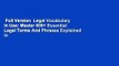 Full Version  Legal Vocabulary In Use: Master 600+ Essential Legal Terms And Phrases Explained In