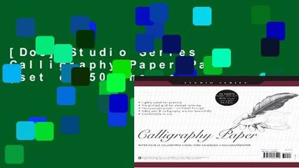 [Doc] Studio Series Calligraphy Paper Pad (set of 50 sheets)