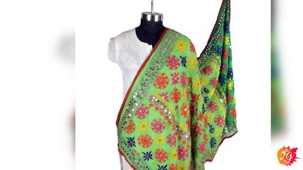 Phulkari Dupattas at rangoutlet.com