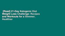 [Read] 21-Day Ketogenic Diet Weight Loss Challenge: Recipes and Workouts for a Slimmer, Healthier