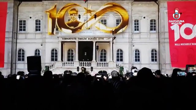 Sivas Kongresi Atatürk 10. Yıl Nutku Mapping (Hologram)