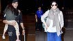 Twinkle Khanna, Akshay Kumar & Nitara leave for London to celebrate Akshay's birthday | FilmiBeat