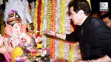 Jeetendra And Ekta Kapoor's Ganpati Visarjan 2019