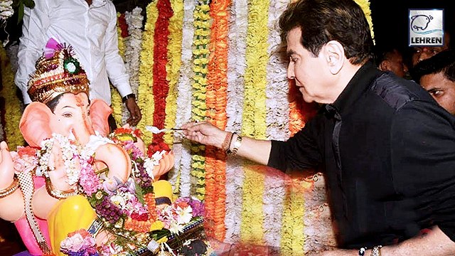 Jeetendra And Ekta Kapoor's Ganpati Visarjan 2019