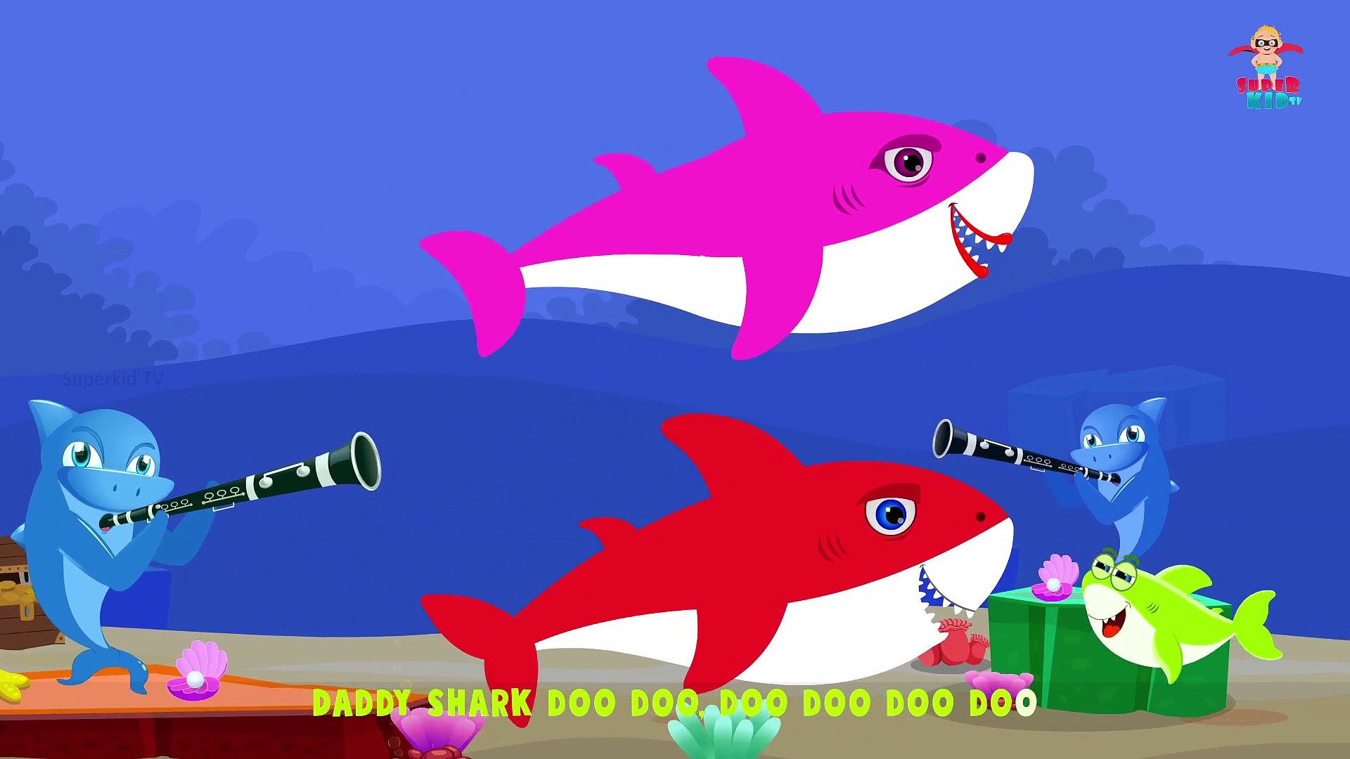 All New Baby Shark doo doo | Sing and Dances | Animal song | Superkid TV -  video Dailymotion