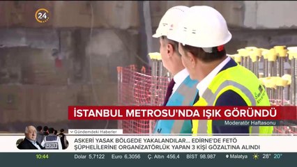 Türkiye'nin ilk hızlı metrosunda ışık göründü