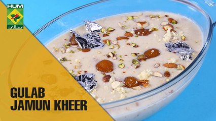 Gulab Jamun Kheer | Tarka | Masala TV Show | Rida Aftab