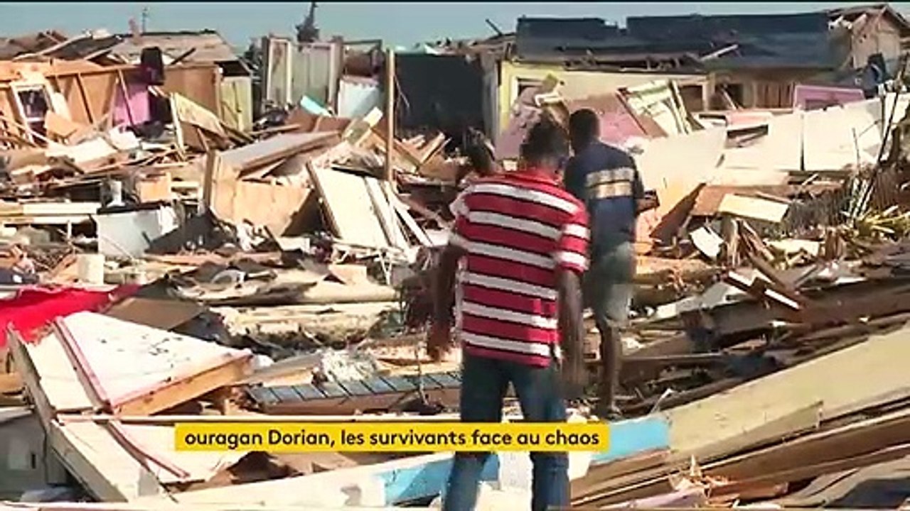 Ouragan Dorian : paysages de désolation aux Bahamas à Marsh Harbour