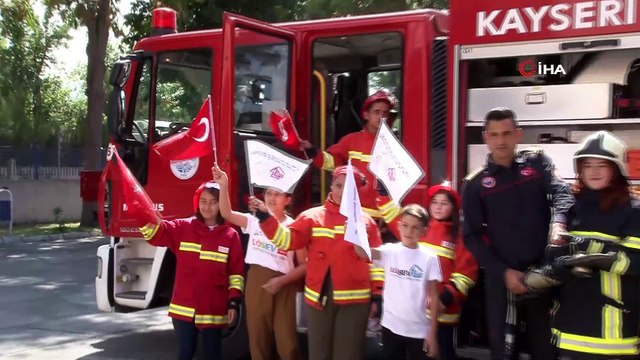 Lösemi hastası çocuklara ‘İtfaiye’ dopingi