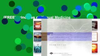 [FREE] Principles of Manual Medicine