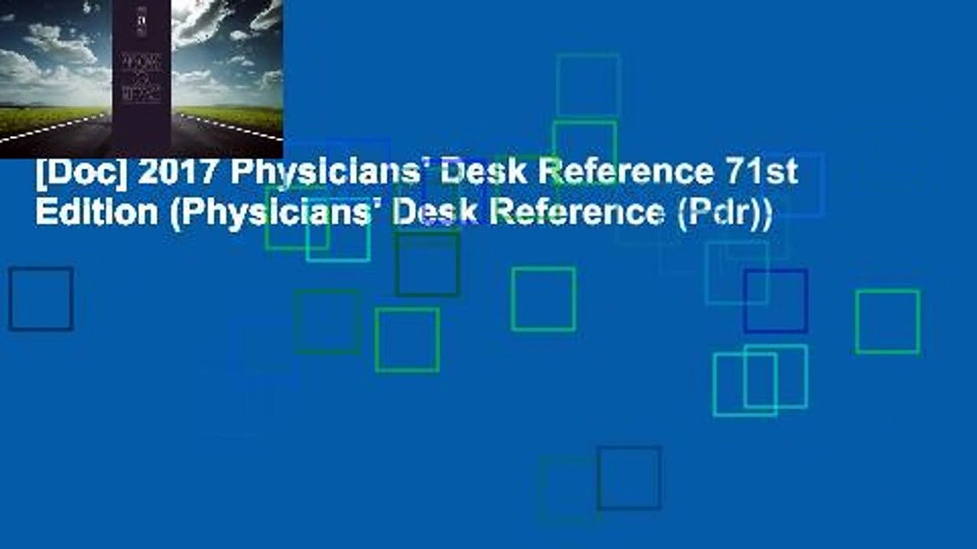 Doc 2017 Physicians Desk Reference 71st Edition Physicians