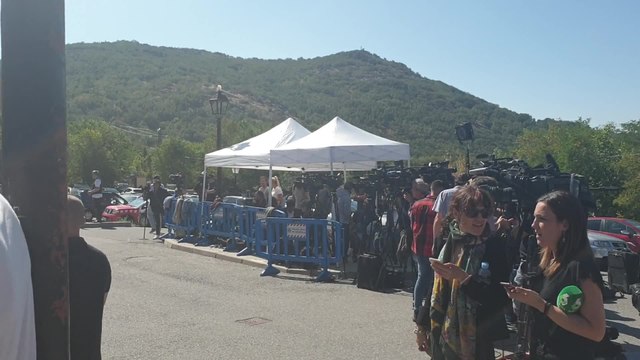 Familiares y amigos dan el último adiós a Blanca Fernández Ochoa