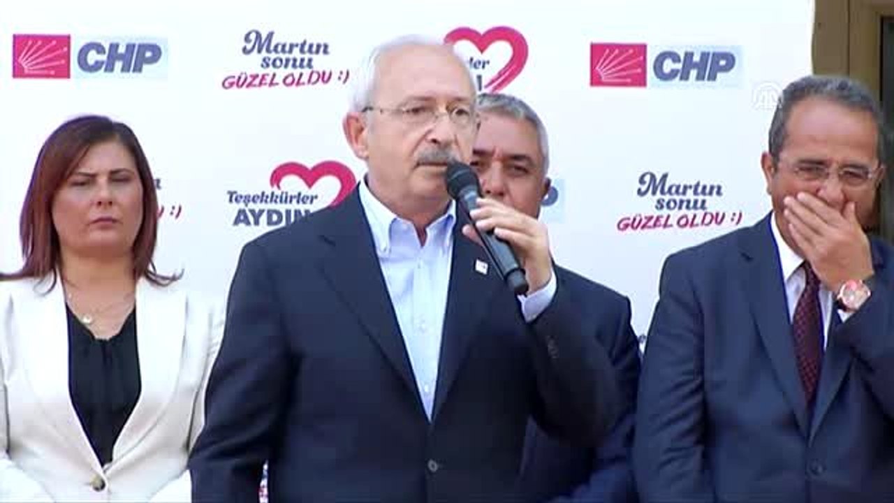 Kılıçdaroğlu: "Demokratik yollarla Türkiyeyi aydınlığa çıkartacağız" - AYDIN