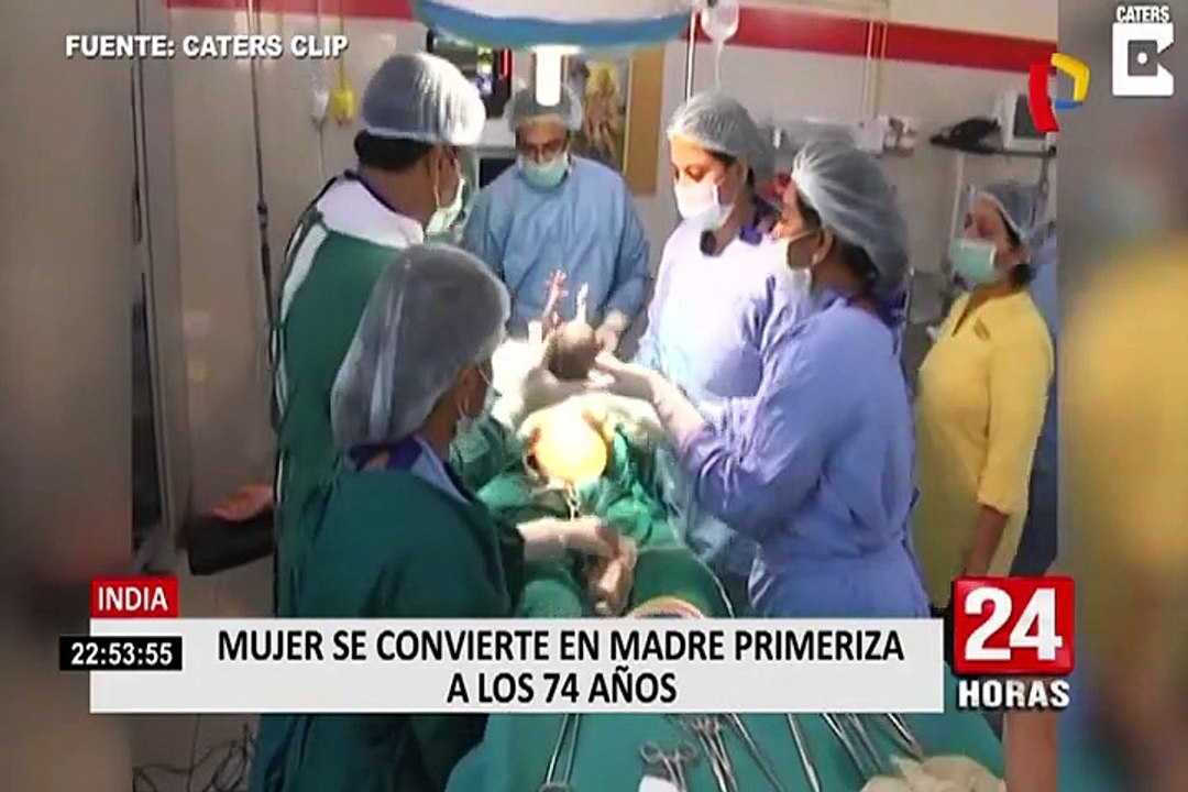 India: mujer de 73 años da a luz a gemelos y se convierte en madre por primera vez