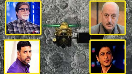 Shahrukh Khan, Amitabh Bachchan, Akshay Kumar & other celebs react to Chandrayaan 2 | FilmiBeat