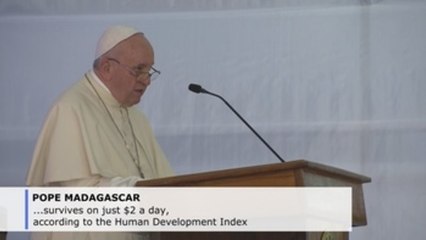 Pope Francis: Excessive deforestation a threat to Madagascar's future