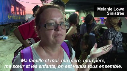 Ouragan Dorian: des évacués arrivent à Nassau aux Bahamas