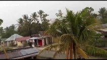 Violent storm damages dozens of homes in West Sumatra